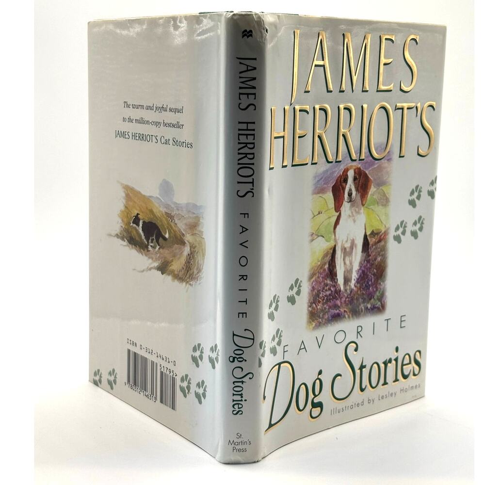 Vintage 1996 First Ed. Dog Stories by James Herriot, HCDJ - Picture 3 of 8